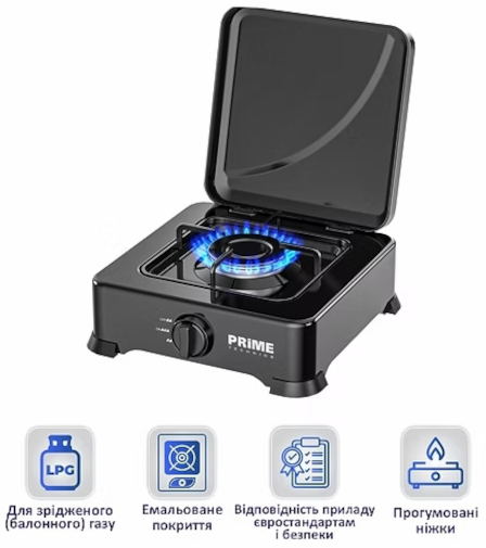 Настольная плита PRIME Technics PGK 100CB фото5