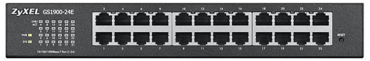Комутатор ZYXEL GS1900-24E GS1900-24E-EU0103F (24xGE, WebSmart) фото4
