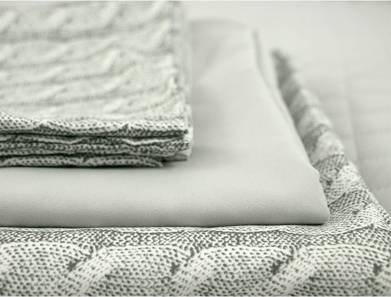 Набір постільної білизни Руно Grey Braid двоспальний мікрофайбер (Р655.52_Grey Braid) фото4