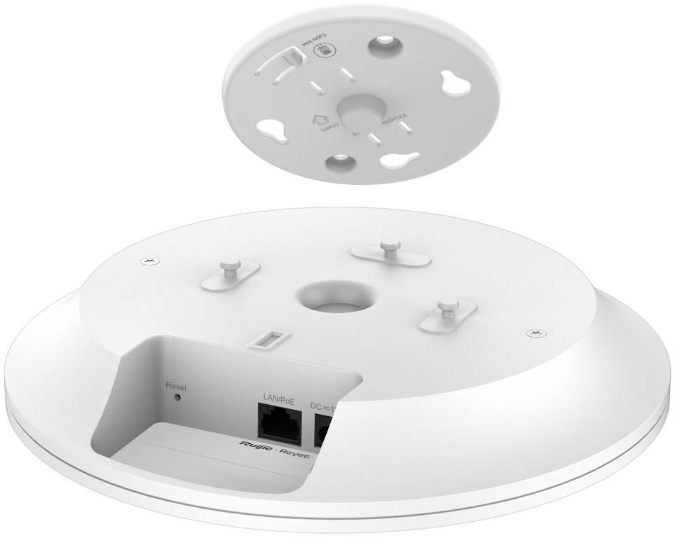Точка доступа Ruijie Reyee AX3000, WiFi6, 1xGE, MU-MIMO 2x2, PoE/DC (RG-RAP2266) фото