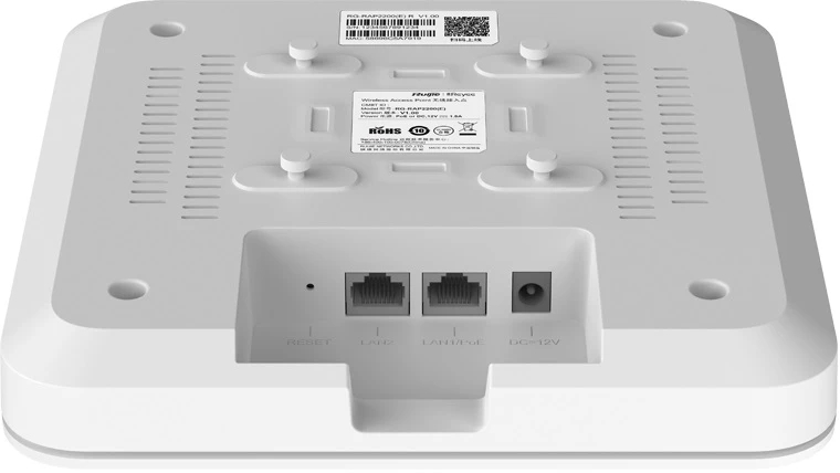 Точка доступа Ruijie Reyee AC1300, 2xGE, MU-MIMO, PoE (RG-RAP2200(E)) фото