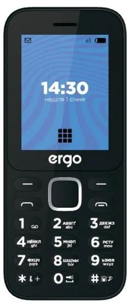 Мобильный телефон Ergo E241 Dual Sim Red фото2