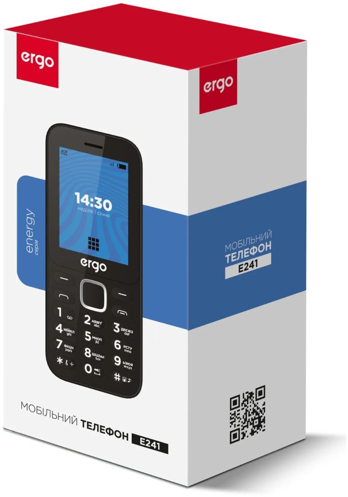 Мобильный телефон Ergo E241 Dual Sim Red фото5