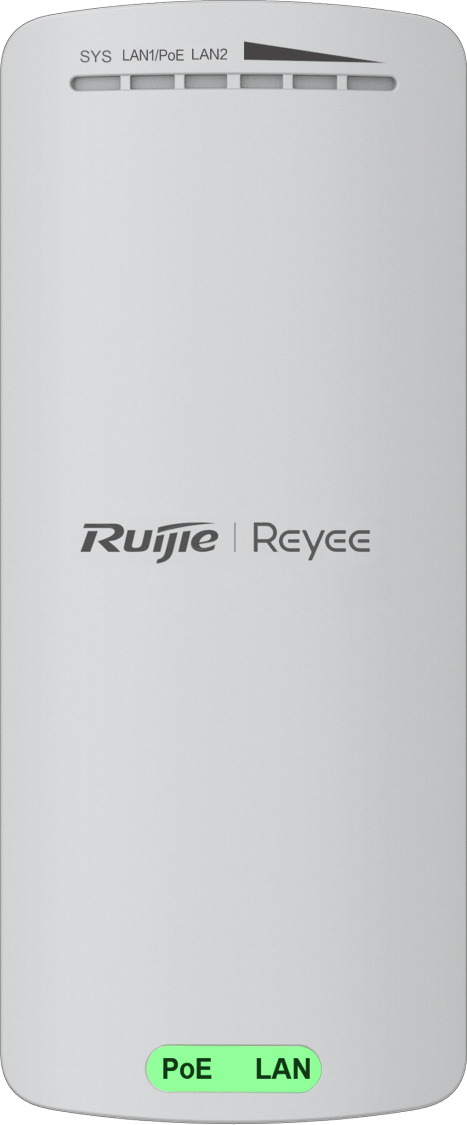 Точка доступа Ruijie Reyee WiFi bridge, 2,4Ghz, 300Mbps, 2xFE PoE, IP55 (RG-EST100-E) фото3