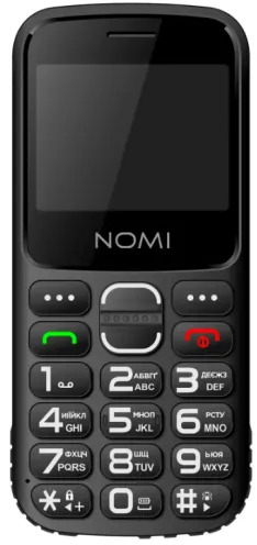 Мобильный телефон Nomi i2320 Dual Sim Black (i2320_Black) фото2