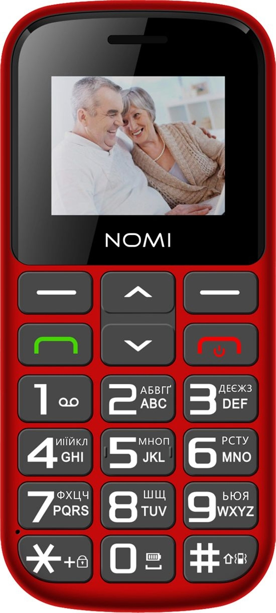 Мобильный телефон Nomi i1871 Dual Sim Red (i1871_Red) фото2