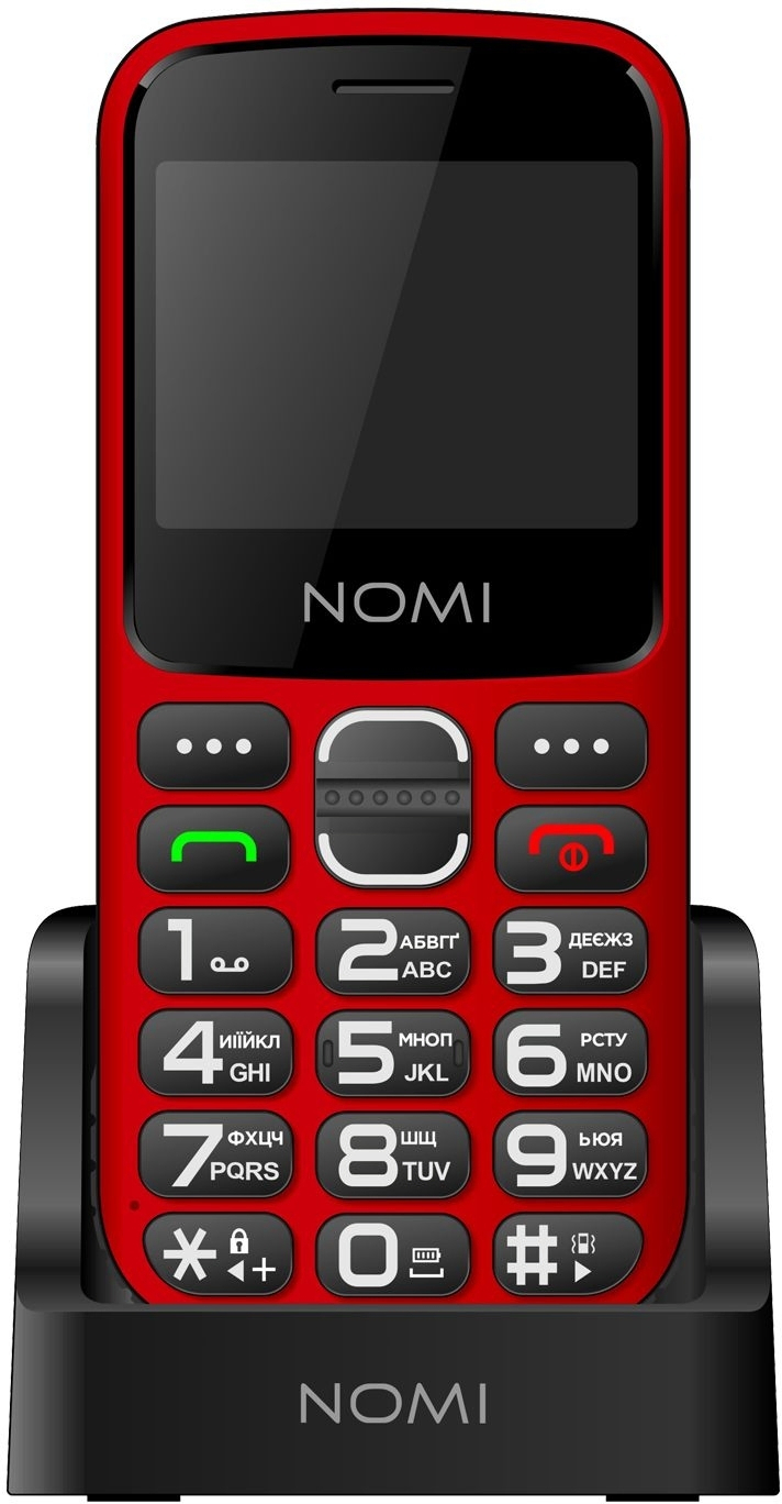 Мобильный телефон Nomi i2320 Dual Sim Red (i2320_Red) фото