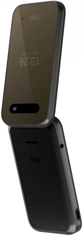 Мобільний телефон HMD 2660 Flip Black (HMD_2660_4G_FLIP_DS_Black) фото4