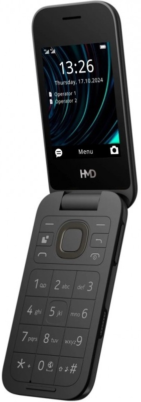 Мобільний телефон HMD 2660 Flip Black (HMD_2660_4G_FLIP_DS_Black) фото3