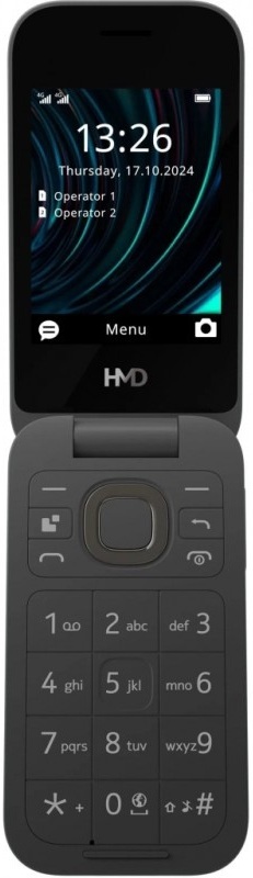 Мобільний телефон HMD 2660 Flip Black (HMD_2660_4G_FLIP_DS_Black) фото2