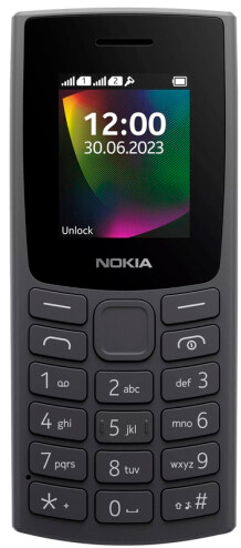Мобільний телефон Nokia 106 2023 Dual Sim Charcoal (Nokia_106_2023_DS_Ch) фото