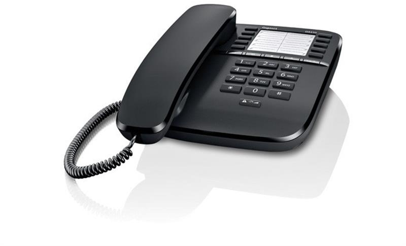 Дротовий телефон Gigaset DA510 Black (S30054-S6530-R601) фото3