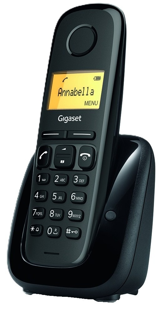 Радіотелефон DECT Gigaset A180 Black (S30852-H2807-R601) фото