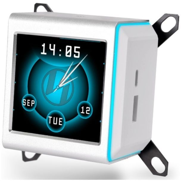 Система водного охлаждения Lian Li Galahad GA II LCD TL 280, White (G89.GA2ALCD28TLW.00), Intel: 1 фото
