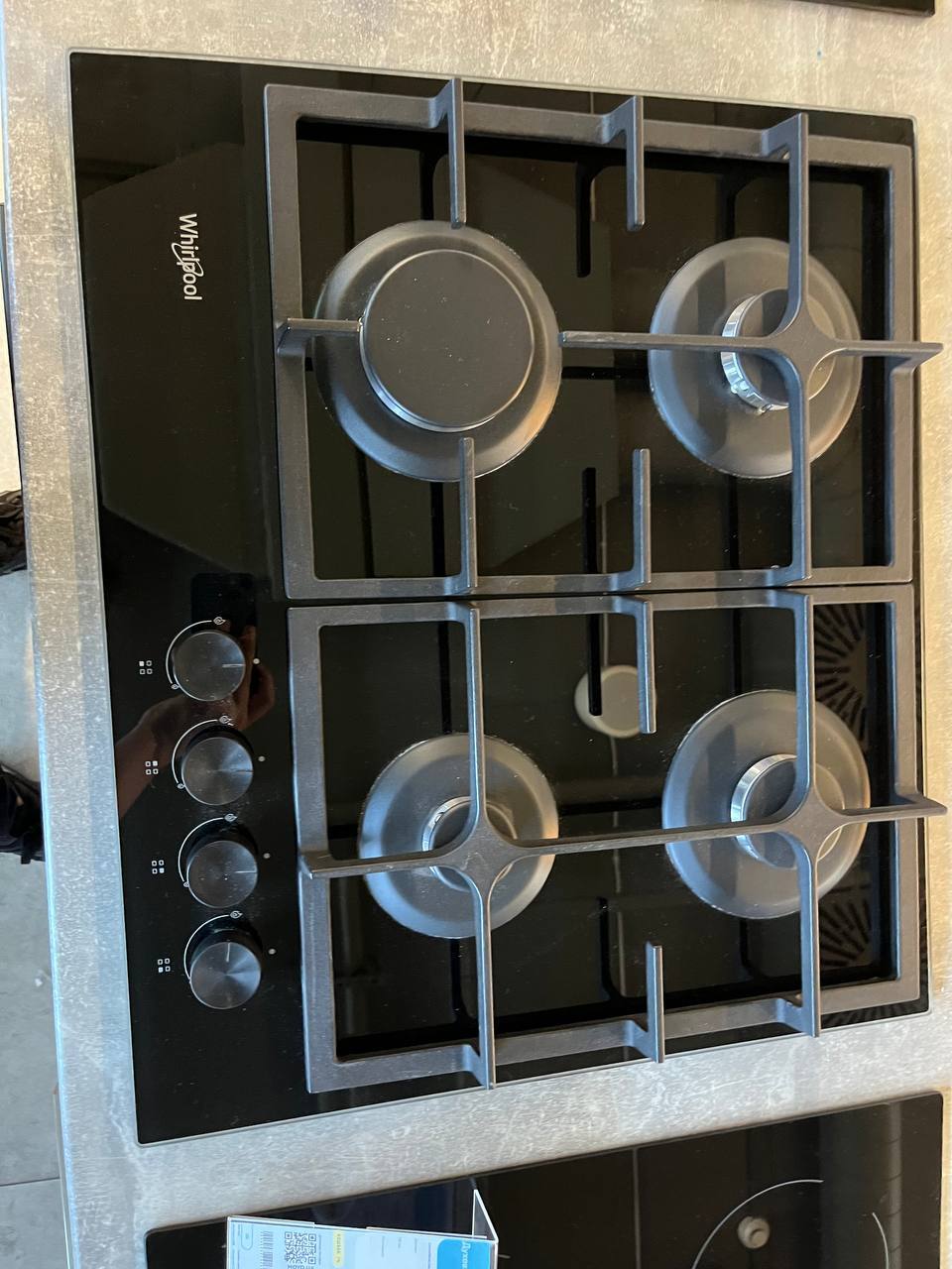 Варильна поверхня газова Whirlpool GOS6415/NB1 фото2