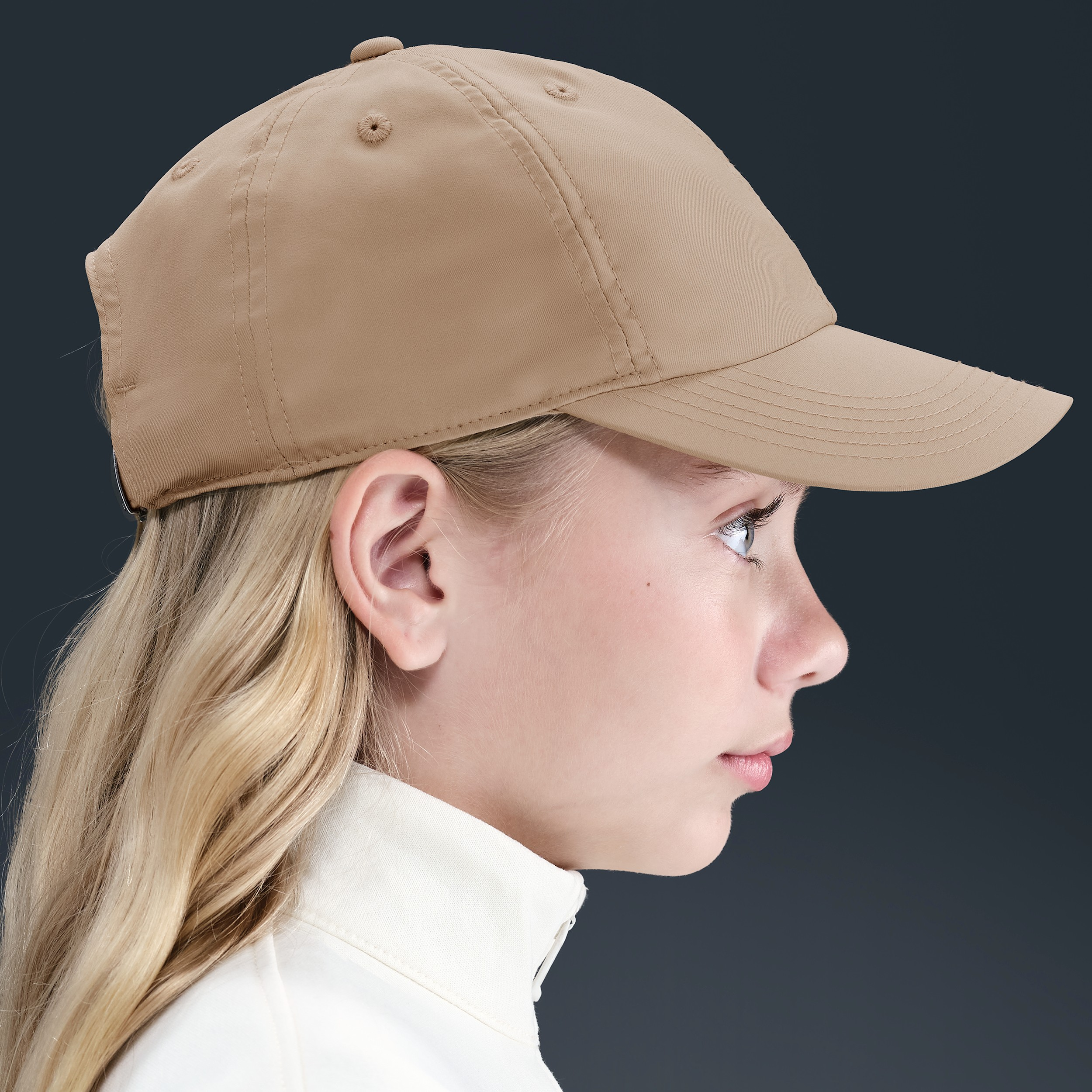 Кепка Nike K Df Club Cap Us Cb Mtswsh FB5064-200 OS бежевая фото2