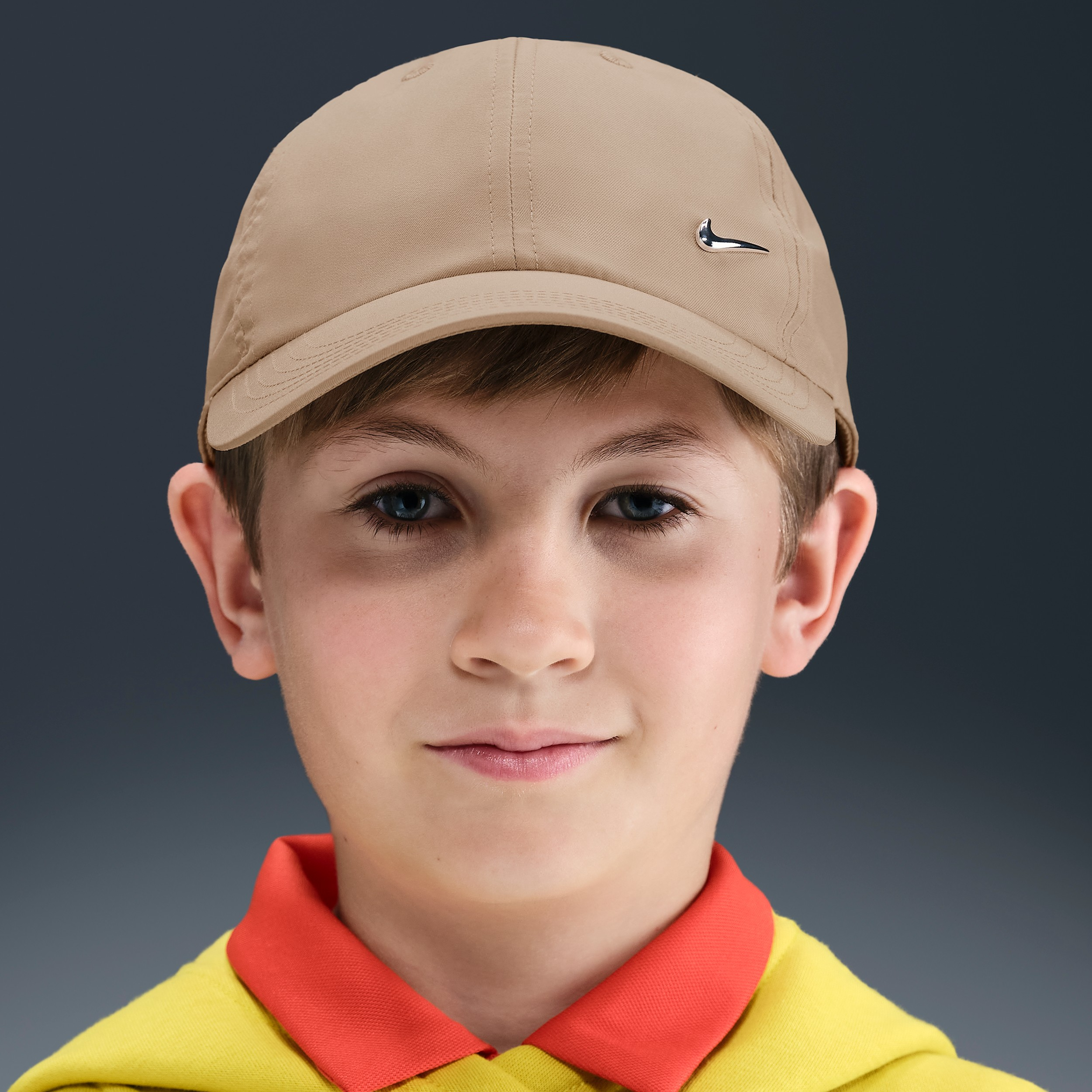 Кепка Nike K Df Club Cap Us Cb Mtswsh FB5064-200 OS бежевая фото3