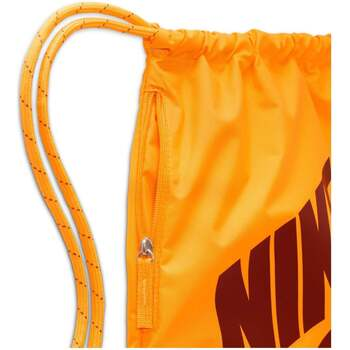 Рюкзак-мешок Nike Heritage Drawstring 13L DC4245-717 оранжевый фото2