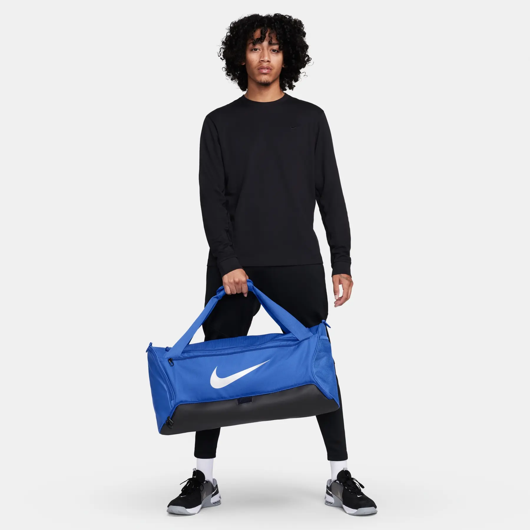 Сумка Nike Brsla M Duff - 9.5 60L DH7710-480 синя фото4