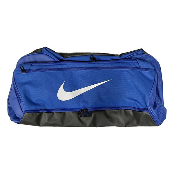 Сумка Nike Brsla M Duff - 9.5 60L DH7710-481 синяя/черная фото2