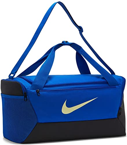 Сумка Nike Brsla S Duff 9.5 41L DM3976-405 чорна/синя фото3