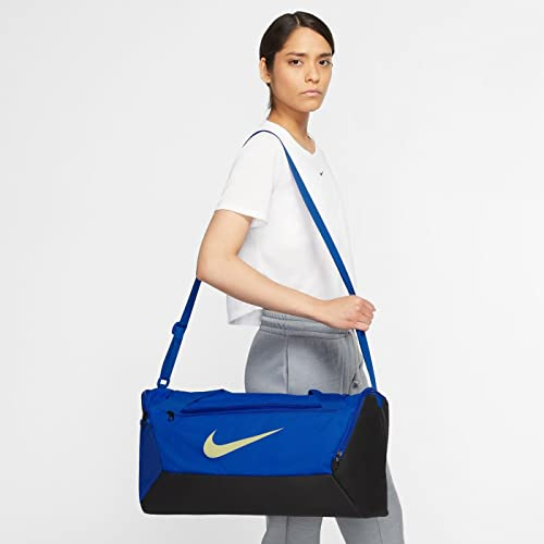 Сумка Nike Brsla S Duff 9.5 41L DM3976-405 чорна/синя фото4
