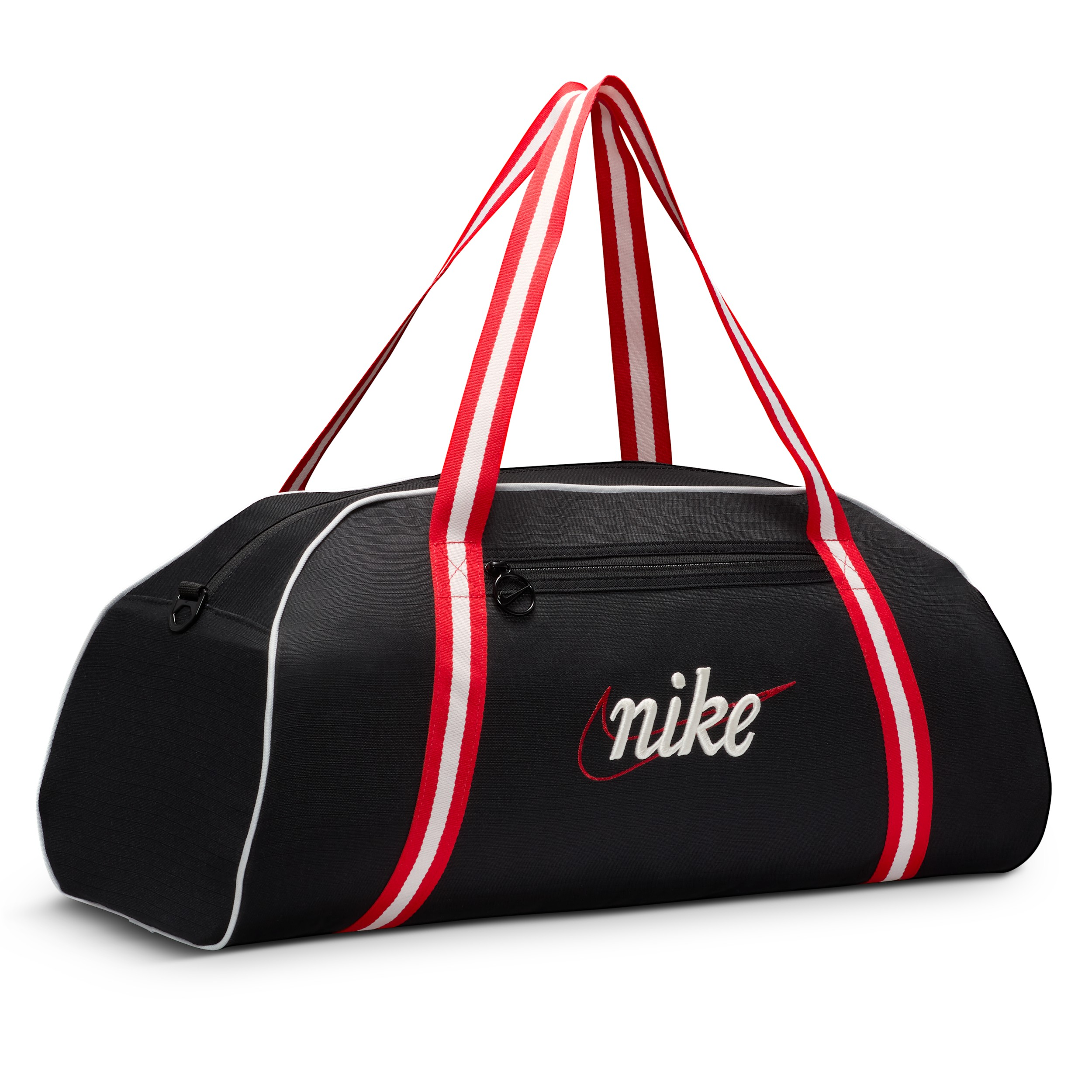 Сумка Nike W Gym Club - Retro 24L DH6863-015 черная/белая/красная фото3