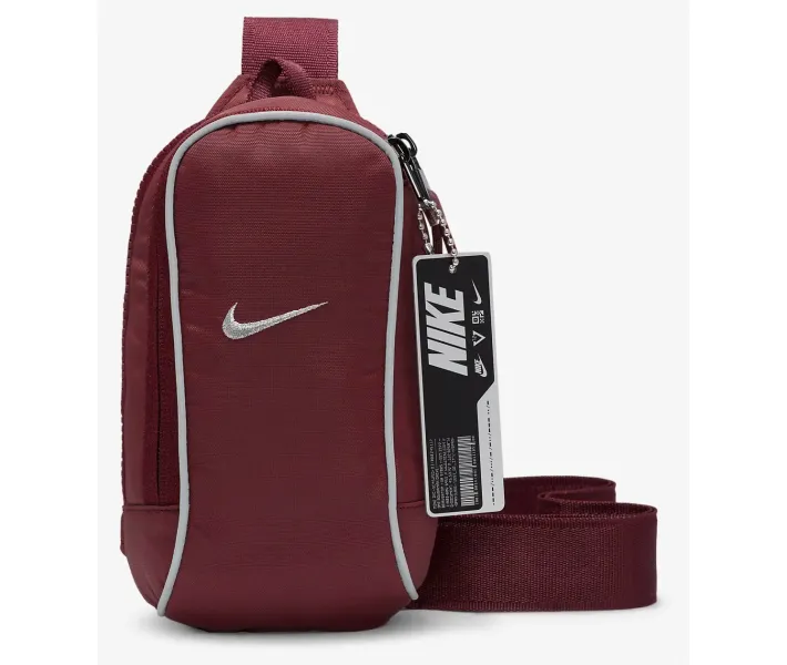 Сумка через плечо Nike Nsw Essntl Crssbdy-Mtl Pull 1L FB2850-681 бордовая фото2