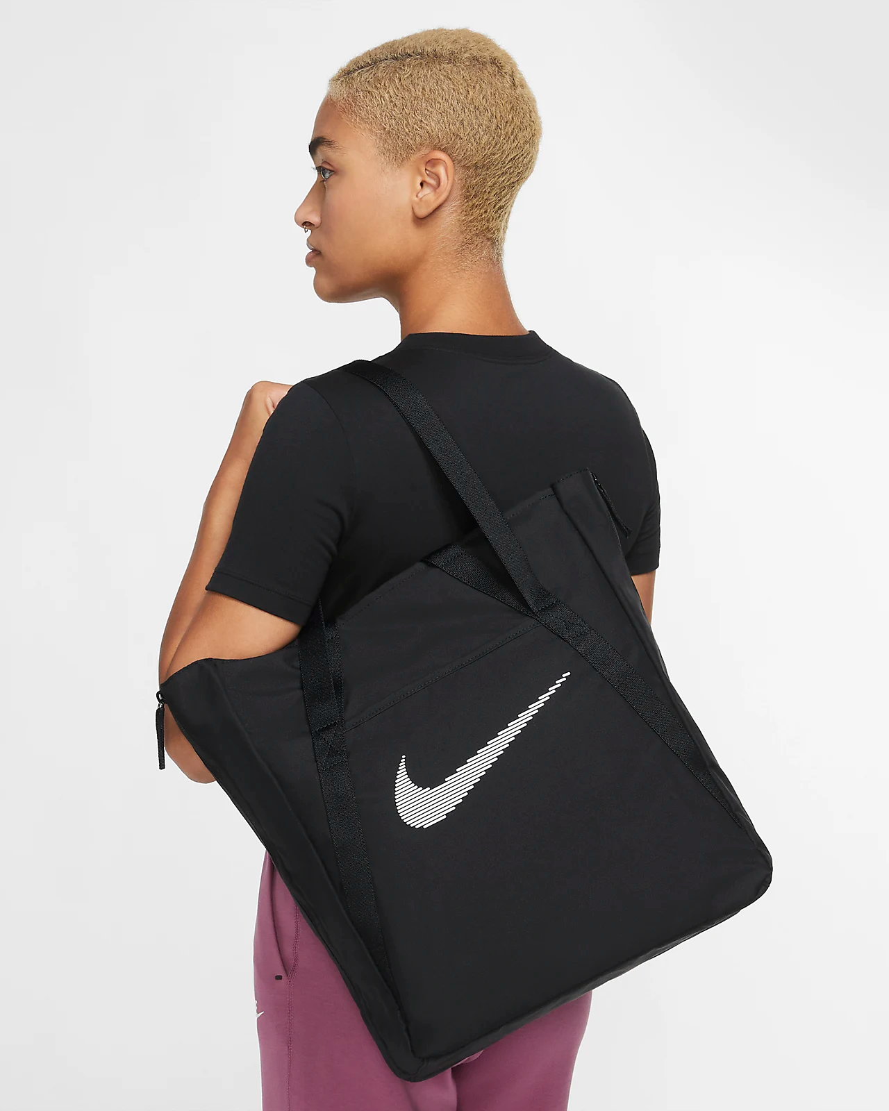 Сумка на плечо Nike Gym Tote DR7217-010 черная фото5
