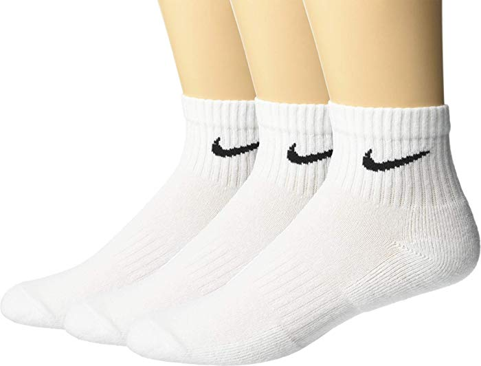 Набор носков Nike U Everyday Cush Ankle 3Pr SX7667-100 46-50 3 шт белые фото2