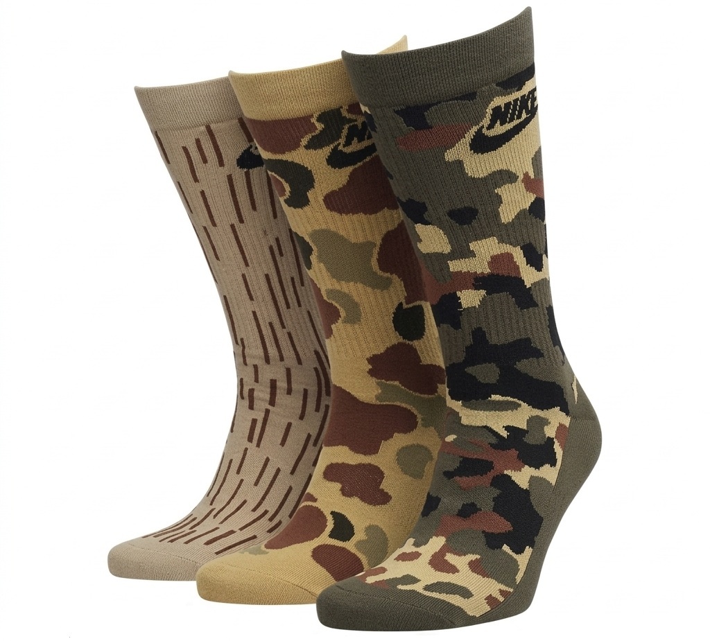 Набор носков Nike U Everyday Essential Crew DH3414-903 38-42 3 шт. хаки фото2