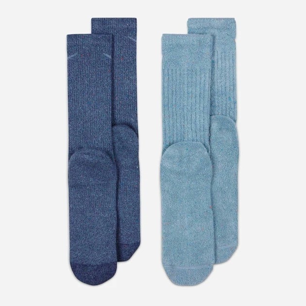 Набор носков Nike U Everyday Plus Cush Crew DM7086-903 34-38 2 шт. синие/голубые фото3