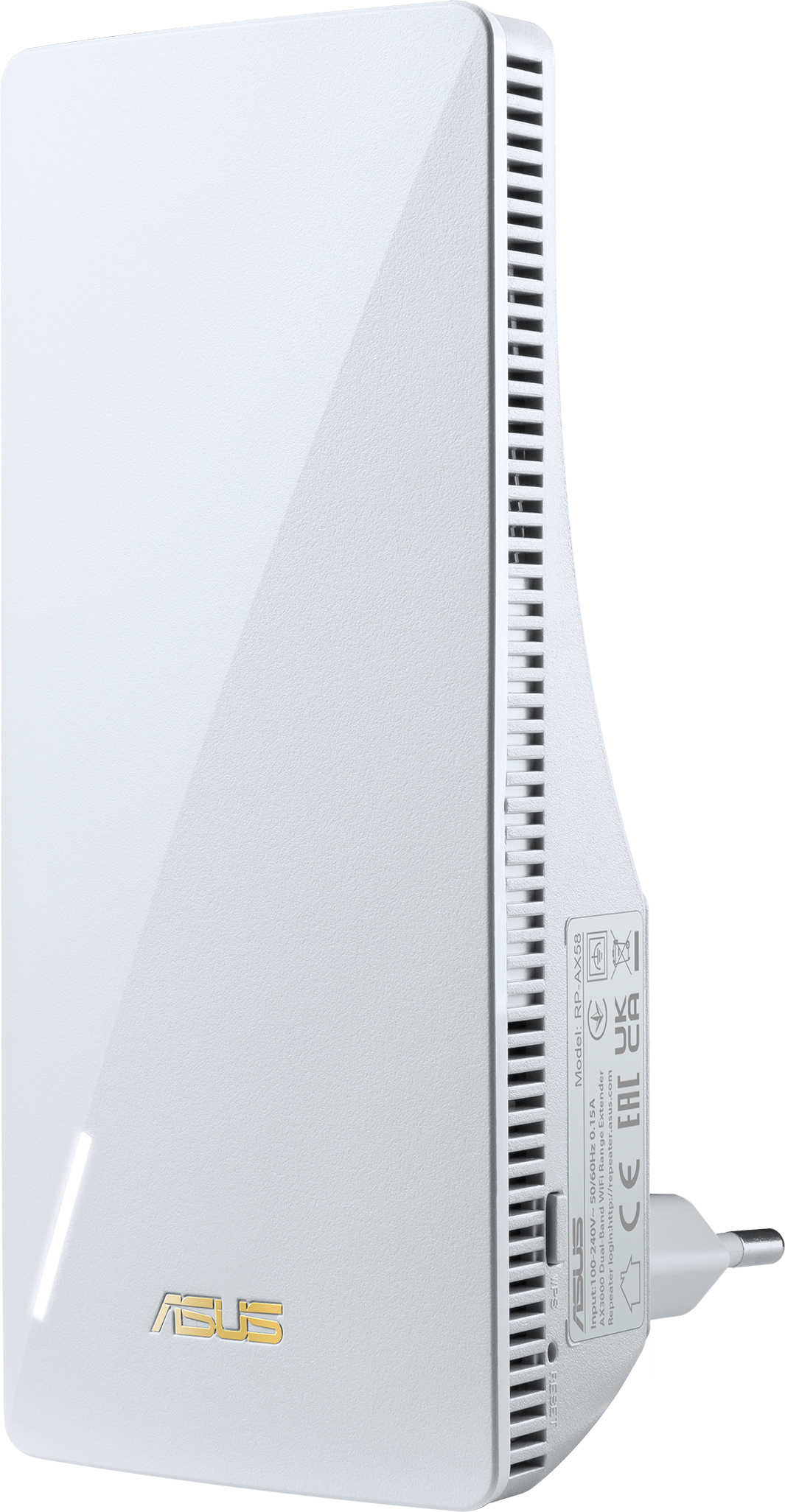 Розширювач WiFi-покриття Asus RP-AX58 WiFi6, AX3000, Broadcom, 1xGE LAN (90IG07C0-MO0C10) фото