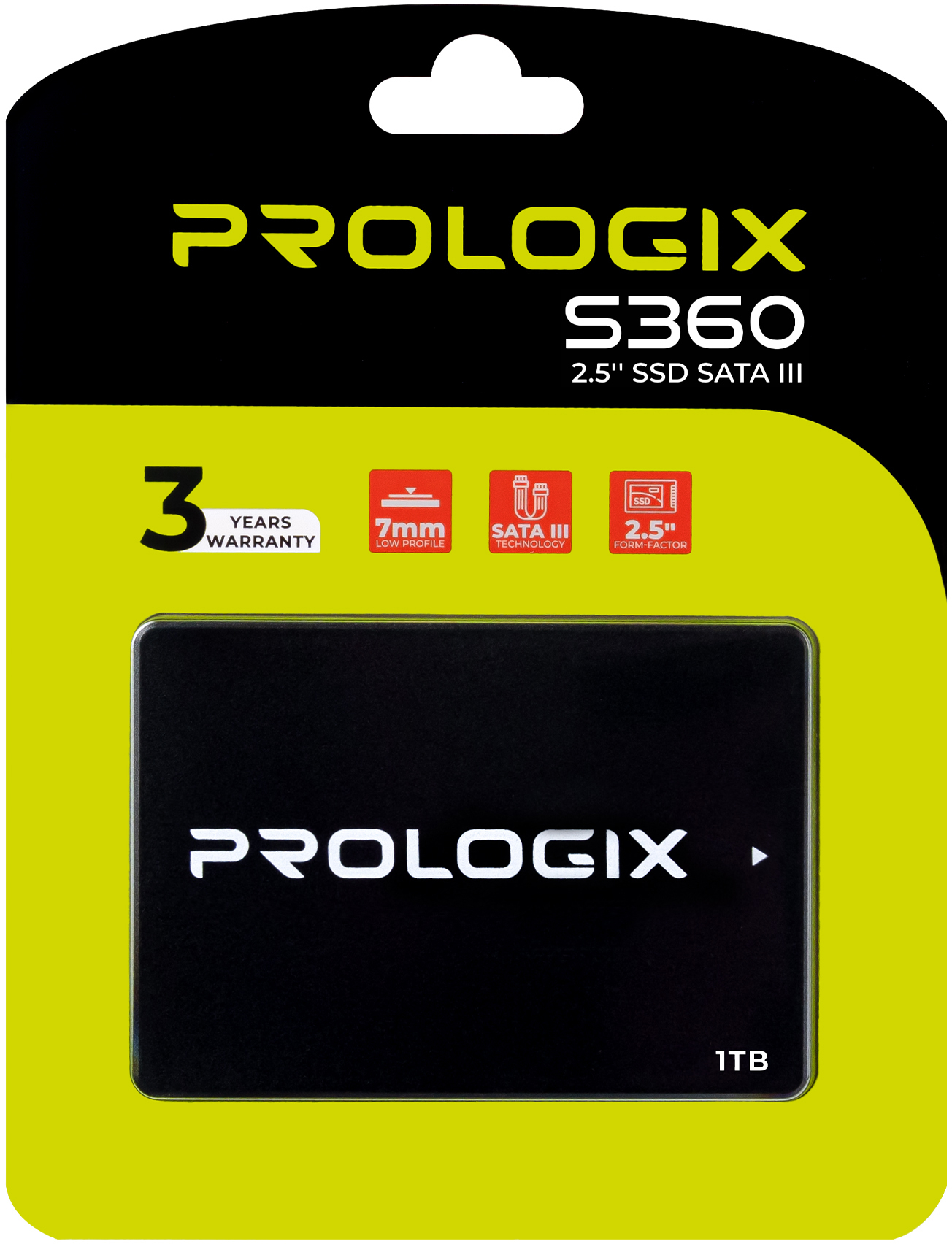 SSD накопичувач Prologix S360 2.5" SATAIII 3D TLC 1TB (PRO1000GS360) фото3