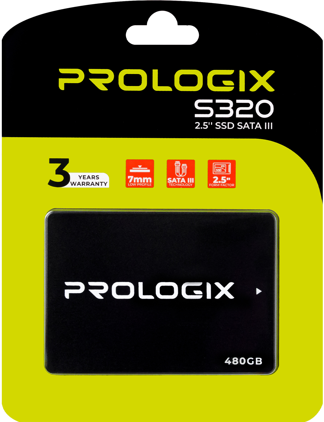 SSD накопичувач Prologix S320 2.5" SATAIII 3D TLC 480GB (PRO480GS320) фото4