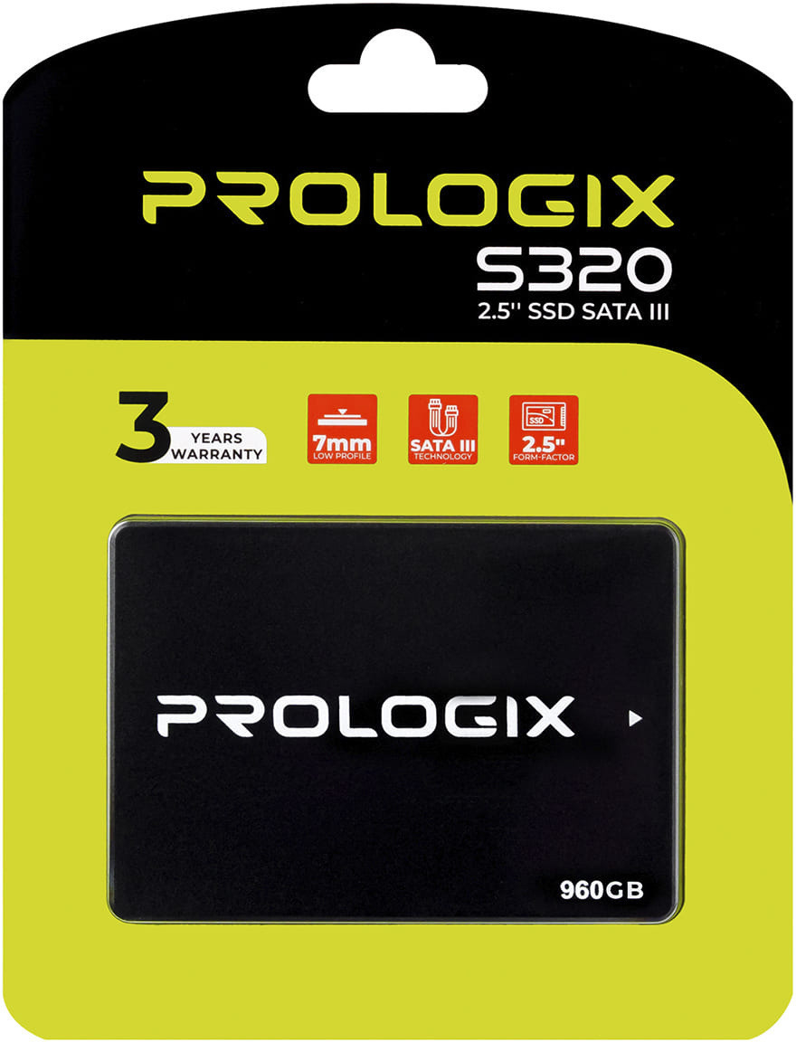 SSD накопичувач Prologix S320 2.5" SATAIII 3D TLC 960GB (PRO960GS320) фото4