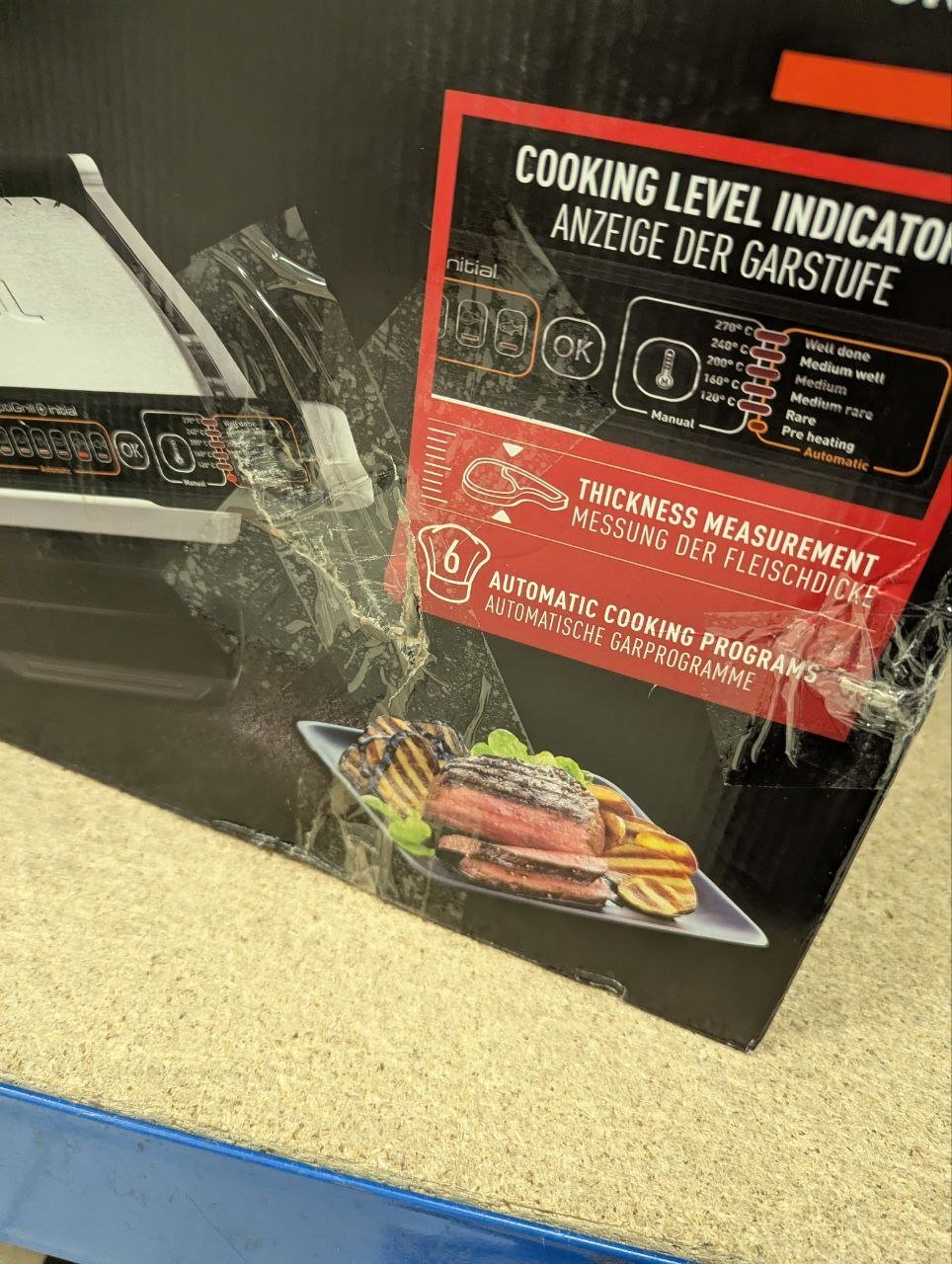 Гриль Tefal OptiGrill+ Initial GC706D34 фото4