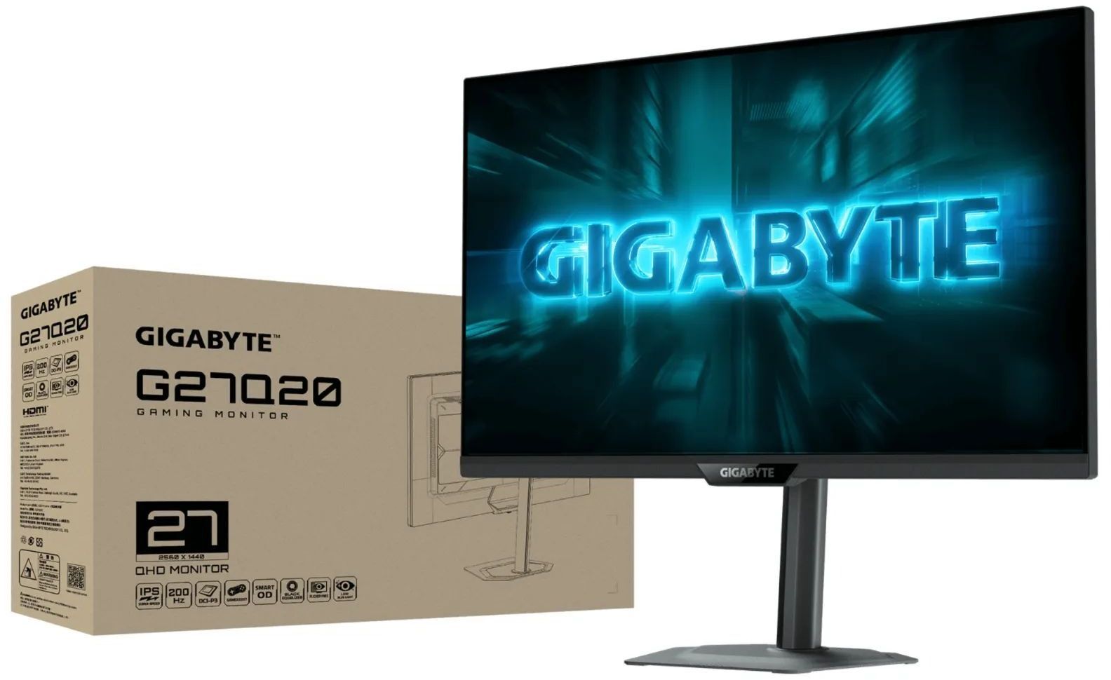 Монитор 27" Gigabyte Gaming G27Q20 фото5