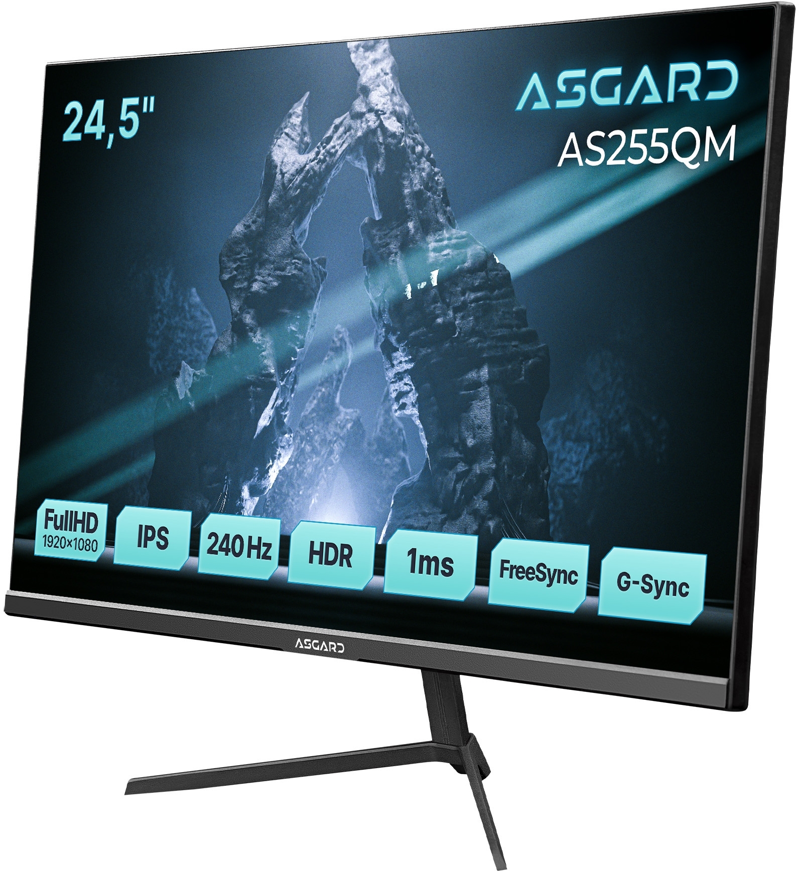 Монітор 24.5" ASGARD Gaming AS255QM фото3