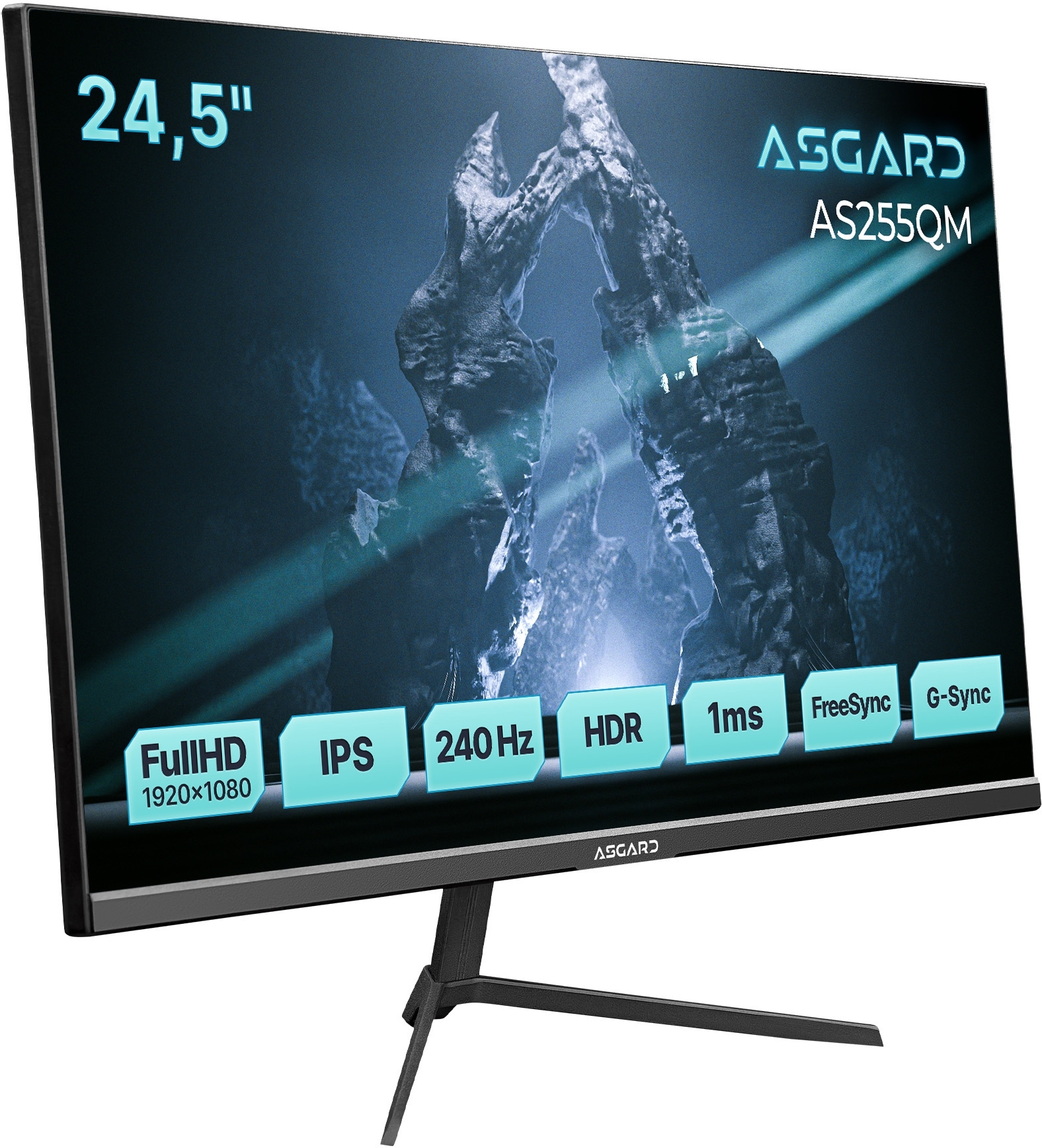 Монітор 24.5" ASGARD Gaming AS255QM фото2