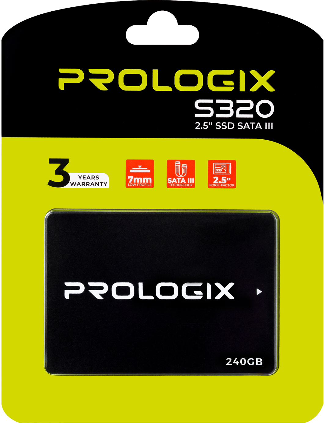 SSD накопичувач Prologix S320 2.5" SATAIII 3D TLC 240GB (PRO240GS320) фото4