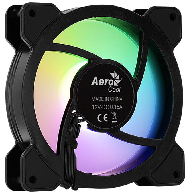 Корпусний вентилятор AEROCOOL Mirage 12 ARGB (ACF3-MR10217.11) фото