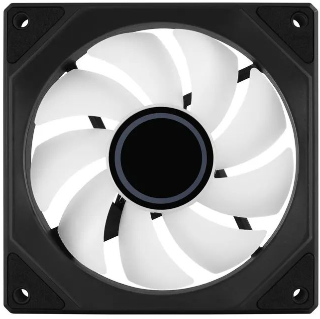 Корпусный вентилятор AEROCOOL Phantom M-3 12 PWM ARGB Black (ACF3-MR11217.11) фото4