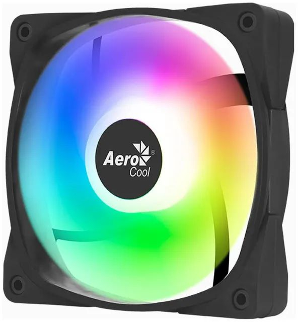 Корпусный вентилятор AEROCOOL Frame X 12 PWM ARGB Black (ACF3-FM11217.11) фото