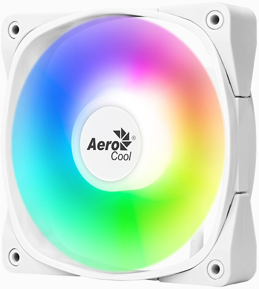 Корпусный вентилятор AEROCOOL Frame X 12 PWM ARGB White (ACF3-FM11217.21) фото2