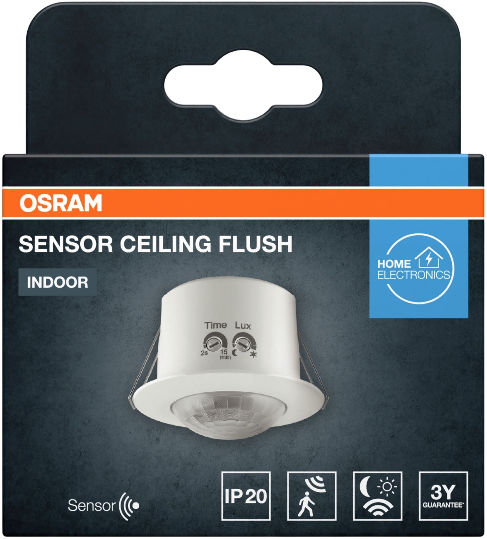Датчик движения OSRAM SENSOR CEILING FLUSH IP20 белый (4099854454745) фото4