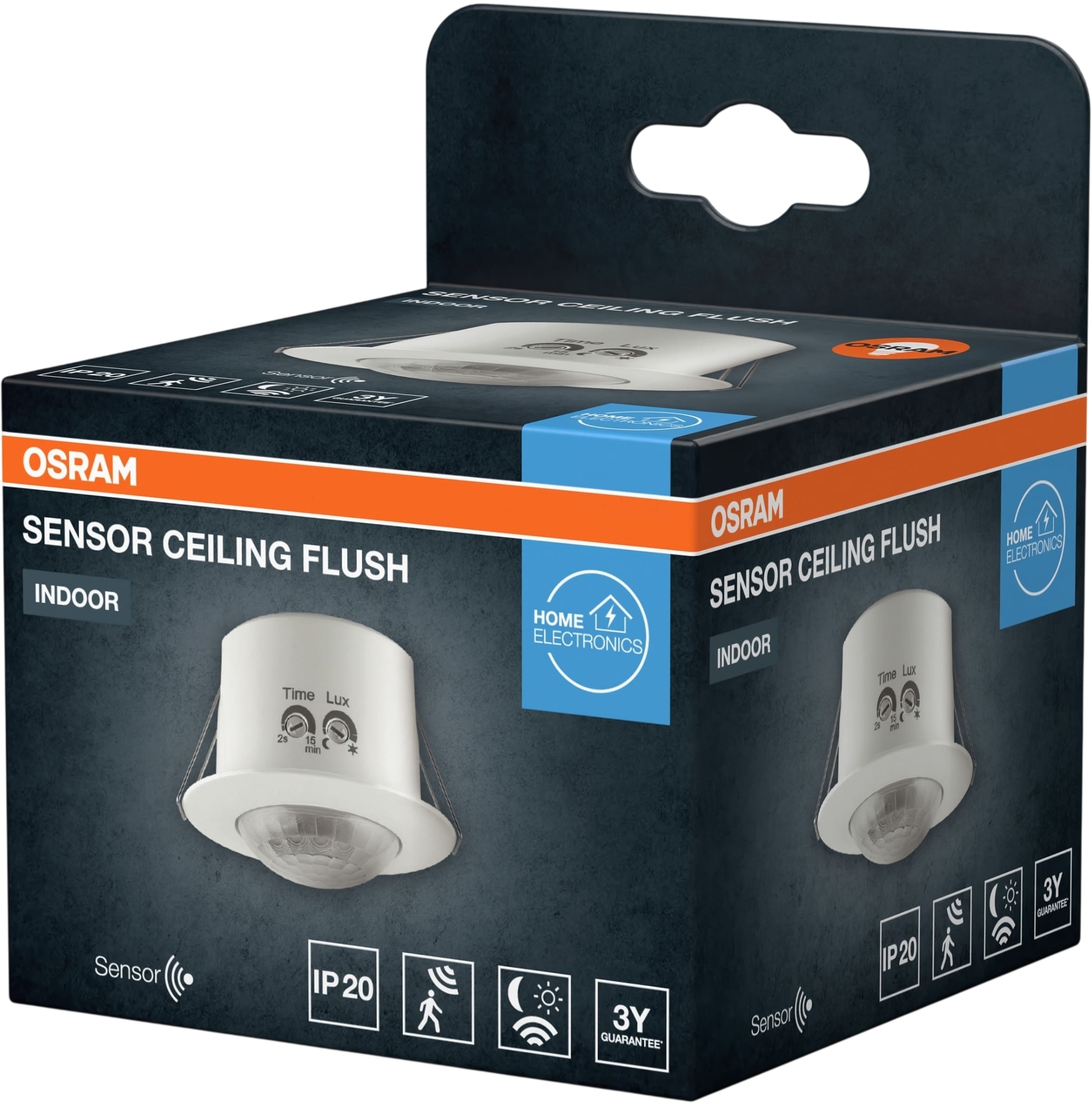Датчик движения OSRAM SENSOR CEILING FLUSH IP20 белый (4099854454745) фото5