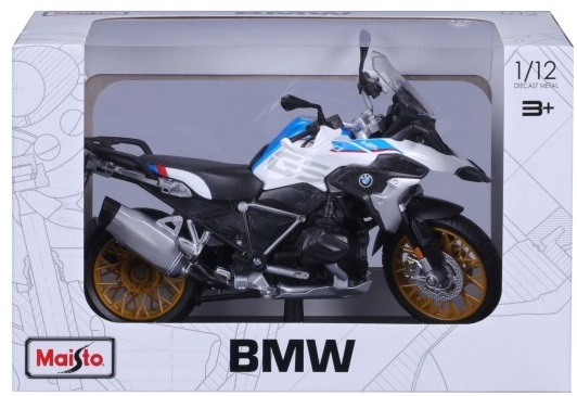 Мотоцикл Maisto BMW R1250GS в масштабе 1:12 (31101-20100) фото4