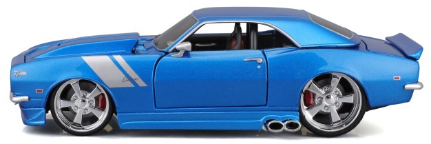 Машинка Maisto 1968 Chevrolet Camaro Z/28, масштаб 1:24 синий (32508 blue) фото2