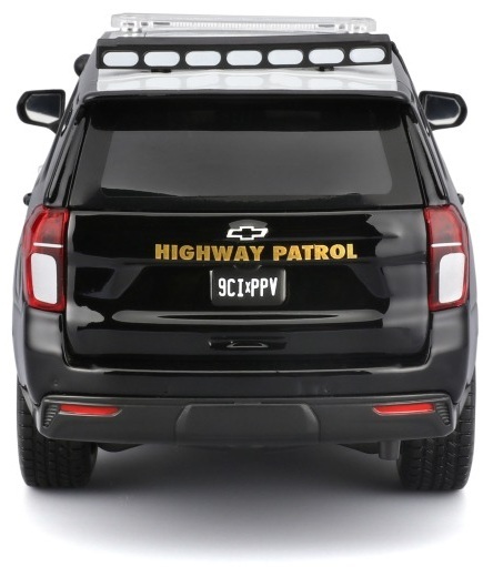 Машинка Maisto 2021 Chevrolet Tahoe, масштаб 1:26 черный (32548 black) фото4
